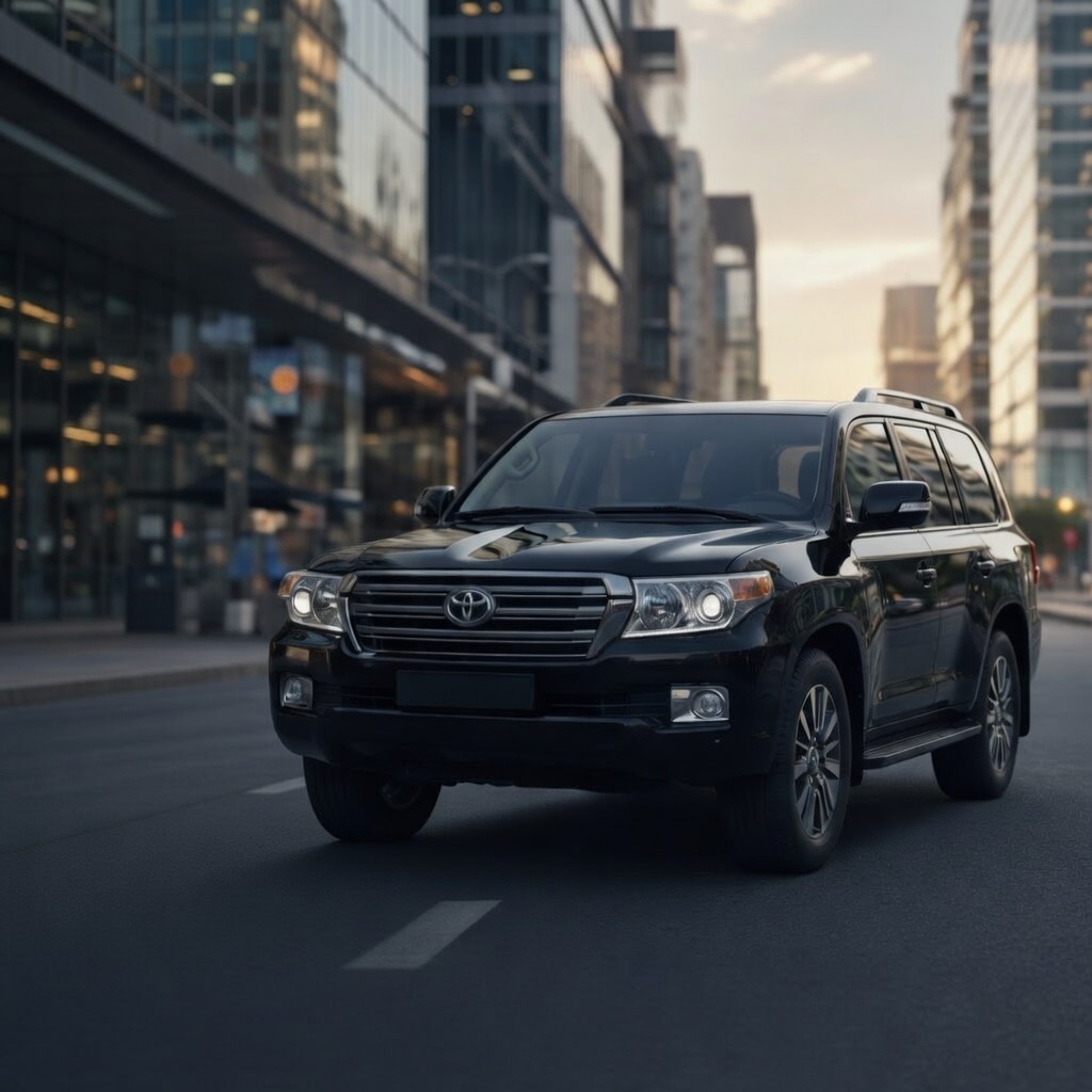 Premium car hire vehicle